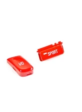 AutoTecknic Red Sport Mode Button Satin BMW E46 M3 2001-2006                                     - ATK-BM-0502-SRD - Image 7