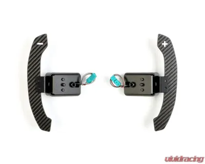 Auto Tecknic Magnetic Corsa Shift Paddles for BMW F10 M5 2011-2017, Green Color - ATK-BM-0506-GREEN