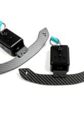 Auto Tecknic Magnetic Corsa Shift Paddles for BMW F10 M5 2011-2017, Green Color                                     - ATK-BM-0506-GREEN - Image 3