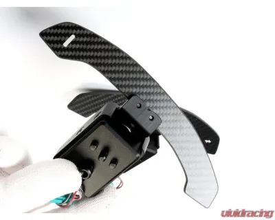 Auto Tecknic Magnetic Corsa Shift Paddles for BMW F10 M5 2011-2017, Green Color - ATK-BM-0506-GREEN