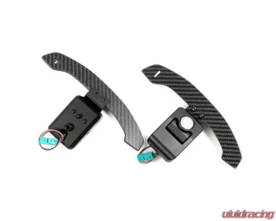 Auto Tecknic Magnetic Corsa Shift Paddles for BMW F10 M5 2011-2017, Green Color - ATK-BM-0506-GREEN