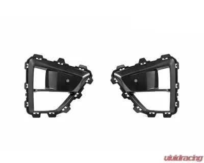 Auto Tecknic Dry Carbon Front Bumper Vent Set for BMW F95 X5M LCI | F96 X6M LCI 2019-2025 - ATK-BM-0511