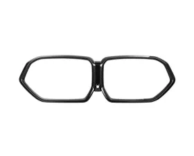 Auto Tecknic Replacement Dry Carbon Grille Surround for BMW F95 X5M LCI 2019-2025, F96 X6M LCI