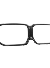 Auto Tecknic Replacement Dry Carbon Grille Surround for BMW F95 X5M LCI 2019-2025, F96 X6M LCI                                     - ATK-BM-0512 - Image 3