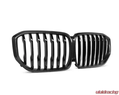 Auto Tecknic Dry Carbon Fiber Front Grille for BMW G05 X5 Pre-LCI 2019-2025 - ATK-BM-0613-CF