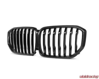 Auto Tecknic Dry Carbon Fiber Front Grille for BMW G05 X5 Pre-LCI 2019-2025 - ATK-BM-0613-CF