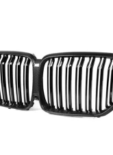 Auto Tecknic Dual-Slat Dry Carbon Front Grille for BMW G05 X5 Pre-LCI 2019-2025                                     - ATK-BM-0613-DS-CF - Image 2