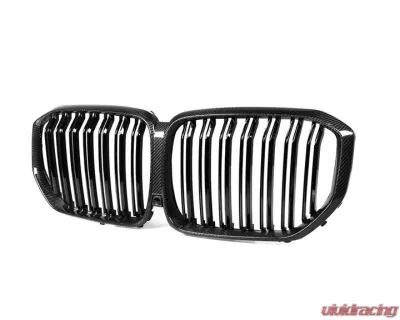 Auto Tecknic Dual-Slat Dry Carbon Front Grille for BMW G05 X5 Pre-LCI 2019-2025 - ATK-BM-0613-DS-CF