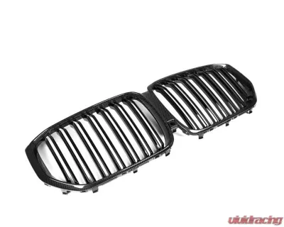 Auto Tecknic Dual-Slat Dry Carbon Front Grille for BMW G05 X5 Pre-LCI 2019-2025 - ATK-BM-0613-DS-CF