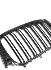 Auto Tecknic Dual-Slat Dry Carbon Front Grille for BMW G05 X5 Pre-LCI 2019-2025                                     - ATK-BM-0613-DS-CF - Image 8
