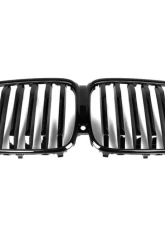 Auto Tecknic Gloss Black Front Grille for BMW G05 X5 LCI 2024-2025                                     - ATK-BM-0613-LCI-GB - Image 2