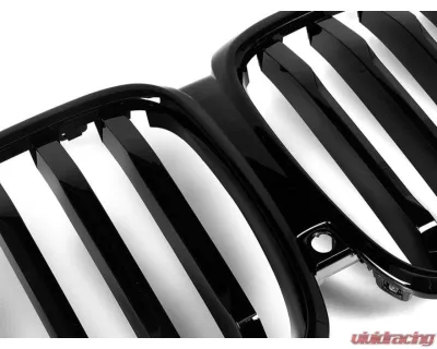 Auto Tecknic Gloss Black Front Grille for BMW G05 X5 LCI 2024-2025 - ATK-BM-0613-LCI-GB