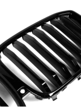 Auto Tecknic Gloss Black Front Grille for BMW G05 X5 LCI 2024-2025                                     - ATK-BM-0613-LCI-GB - Image 6