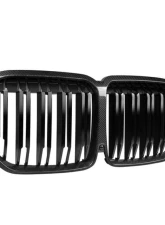 Auto Tecknic Dual-Slats Dry Carbon Front Grille for BMW G07 X7 Pre-LCI 2018-2025                                     - ATK-BM-0614-DS-CF - Image 2