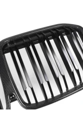 Auto Tecknic Dual-Slats Dry Carbon Front Grille for BMW G07 X7 Pre-LCI 2018-2025                                     - ATK-BM-0614-DS-CF - Image 6