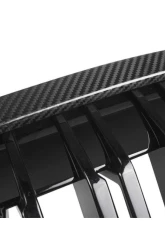 Auto Tecknic Dual-Slats Dry Carbon Front Grille for BMW G07 X7 Pre-LCI 2018-2025                                     - ATK-BM-0614-DS-CF - Image 7