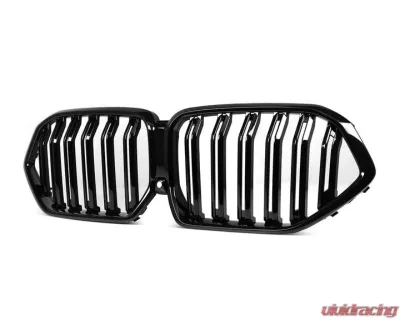 Auto Tecknic Dual-Slats Gloss Black Front Grille for BMW G06 X6 LCI 2024-2025 - ATK-BM-0616-LCI-DSGB