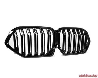 Auto Tecknic Dual-Slats Gloss Black Front Grille for BMW G06 X6 LCI 2024-2025 - ATK-BM-0616-LCI-DSGB