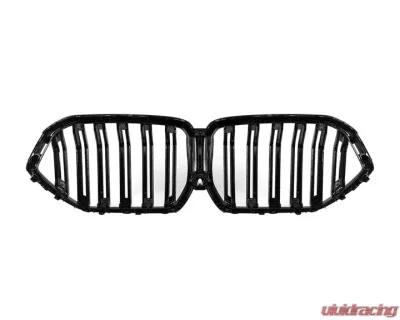 Auto Tecknic Dual-Slats Gloss Black Front Grille for BMW G06 X6 LCI 2024-2025 - ATK-BM-0616-LCI-DSGB