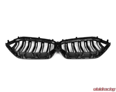 Auto Tecknic Dual-Slats Gloss Black Front Grille for BMW G06 X6 LCI 2024-2025 - ATK-BM-0616-LCI-DSGB