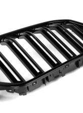 Auto Tecknic Dual-Slats Gloss Black Front Grille for BMW G06 X6 LCI 2024-2025                                     - ATK-BM-0616-LCI-DSGB - Image 7