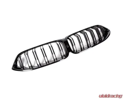 Auto Tecknic Dual-Slats Gloss Black Front Grille for BMW G14 G15 G16 8-Series 2019-2025 - ATK-BM-0618-DS-GB