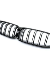 Auto Tecknic Dual-Slats Gloss Black Front Grille for BMW G14 G15 G16 8-Series 2019-2025                                     - ATK-BM-0618-DS-GB - Image 4