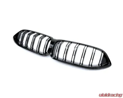 Auto Tecknic Dual-Slats Gloss Black Front Grille for BMW G14 G15 G16 8-Series 2019-2025 - ATK-BM-0618-DS-GB