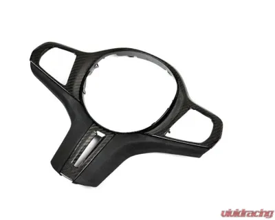 Auto Tecknic Carbon Alcantara Steering Wheel Trim for BMW G87 M2 2023-2025 - ATK-BM-0619-G8X