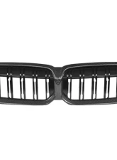 Auto Tecknic Dry Carbon Fiber Dual-Slat Front Grille for BMW G20 3-Series LCI 2023-2025                                     - ATK-BM-0620-DS-CF - Image 6