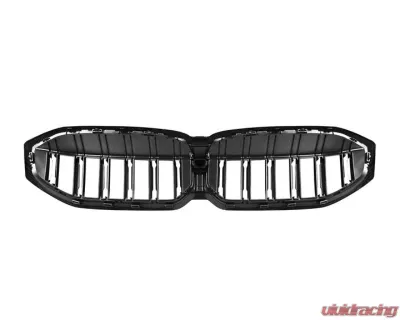 Auto Tecknic Dry Carbon Fiber Dual-Slat Front Grille for BMW G20 3-Series LCI 2023-2025 - ATK-BM-0620-DS-CF