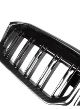 Auto Tecknic Dry Carbon Fiber Dual-Slat Front Grille for BMW G20 3-Series LCI 2023-2025                                     - ATK-BM-0620-DS-CF - Image 6