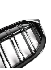 Auto Tecknic Dual-Slats Gloss Black Front Grille for BMW G20 3-Series LCI 2023+                                     - ATK-BM-0620-DS-GB - Image 4
