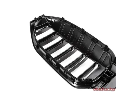 Auto Tecknic Dual-Slats Gloss Black Front Grille for BMW G20 3-Series LCI 2023+ - ATK-BM-0620-DS-GB
