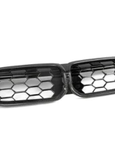 Auto Tecknic Dry Carbon Fiber Honeycomb Front Grille for BMW G20 3-Series LCI 2023-2024                                     - ATK-BM-0620-HC-CF - Image 2