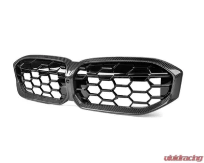 Auto Tecknic Dry Carbon Fiber Honeycomb Front Grille for BMW G20 3-Series LCI 2023-2024 - ATK-BM-0620-HC-CF