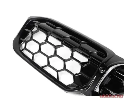 Auto Tecknic Gloss Black Honeycomb Front Grille for BMW G20 3-Series LCI 2023-2025 - ATK-BM-0620-HC-GB