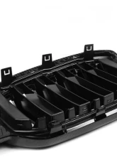 Auto Tecknic Dry Carbon Fiber Dual-Slats Front Grille for BMW F97 X3M LCI 2017-2024                                     - ATK-BM-0621-DS-DC - Image 7