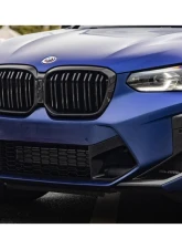 Auto Tecknic Dry Carbon Fiber Dual-Slats Front Grille for BMW F97 X3M LCI 2017-2024                                     - ATK-BM-0621-DS-DC - Image 9