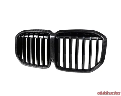 Auto Tecknic Dry Carbon Fiber Front Grille for BMW G07 X7 LCI 2018-2025 - ATK-BM-0622-CF