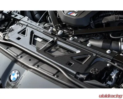 Auto Tecknic Dry Carbon Fiber Cooling Shroud Satin for BMW G80 M3 | G82 | G83 M4 2022-2025 - ATK-BM-0701-M