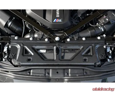 Auto Tecknic Dry Carbon Fiber Cooling Shroud Satin for BMW G80 M3 | G82 | G83 M4 2022-2025 - ATK-BM-0701-M