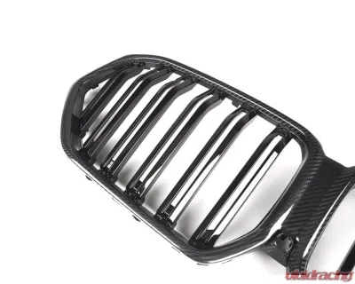 Auto Tecknic Dual-Slats Dry Carbon Front Grille for BMW G06 X6 Pre-LCI 2019-2025 - ATK-BM-0705
