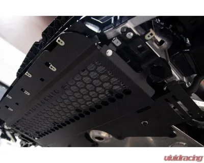 Auto Tecknic Dry Carbon Oil Cooler Guard for BMW G87 M2 2023-2025 - ATK-BM-0706