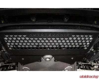 Auto Tecknic Dry Carbon Oil Cooler Guard for BMW G87 M2 2023-2025 - ATK-BM-0706