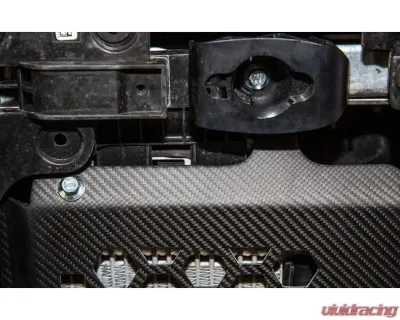 Auto Tecknic Dry Carbon Oil Cooler Guard for BMW G87 M2 2023-2025 - ATK-BM-0706