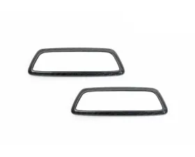 Auto Tecknic Dry Carbon Front Seat Illuminated Emblem Cover for BMW M2 2016-2021