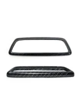 Auto Tecknic Dry Carbon Front Seat Illuminated Emblem Cover for BMW M2 2016-2021                                     - ATK-BM-0800-SMS - Image 2