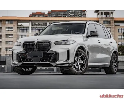 Auto Tecknic Dry Carbon Front Lip Set for BMW G05 X5 M-Sport LCI 2018-2025 - ATK-BM-0804