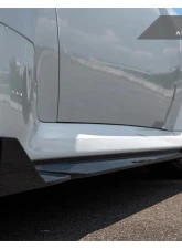 Auto Tecknic Dry Carbon Side Skirt Extension Set for BMW G87 M2 2023-2025                                     - ATK-BM-0808 - Image 4